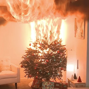 Christmas Tree Fire Risk and Safety Tips