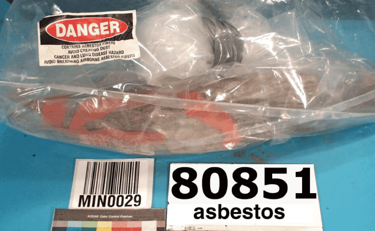 Danger Asbestos 80851 sign