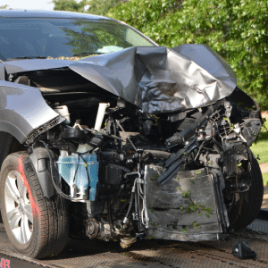 Common accident - head-on collision