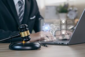 A lawyer experimenting with artificial intelligence technology to help his practice.