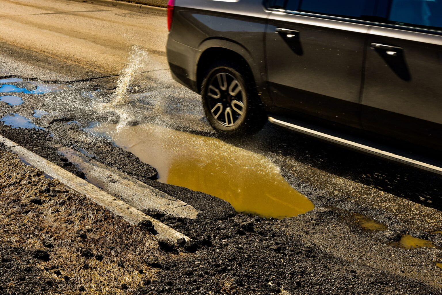 How To Get Reimbursed For Pothole Damage To Your Vehicle