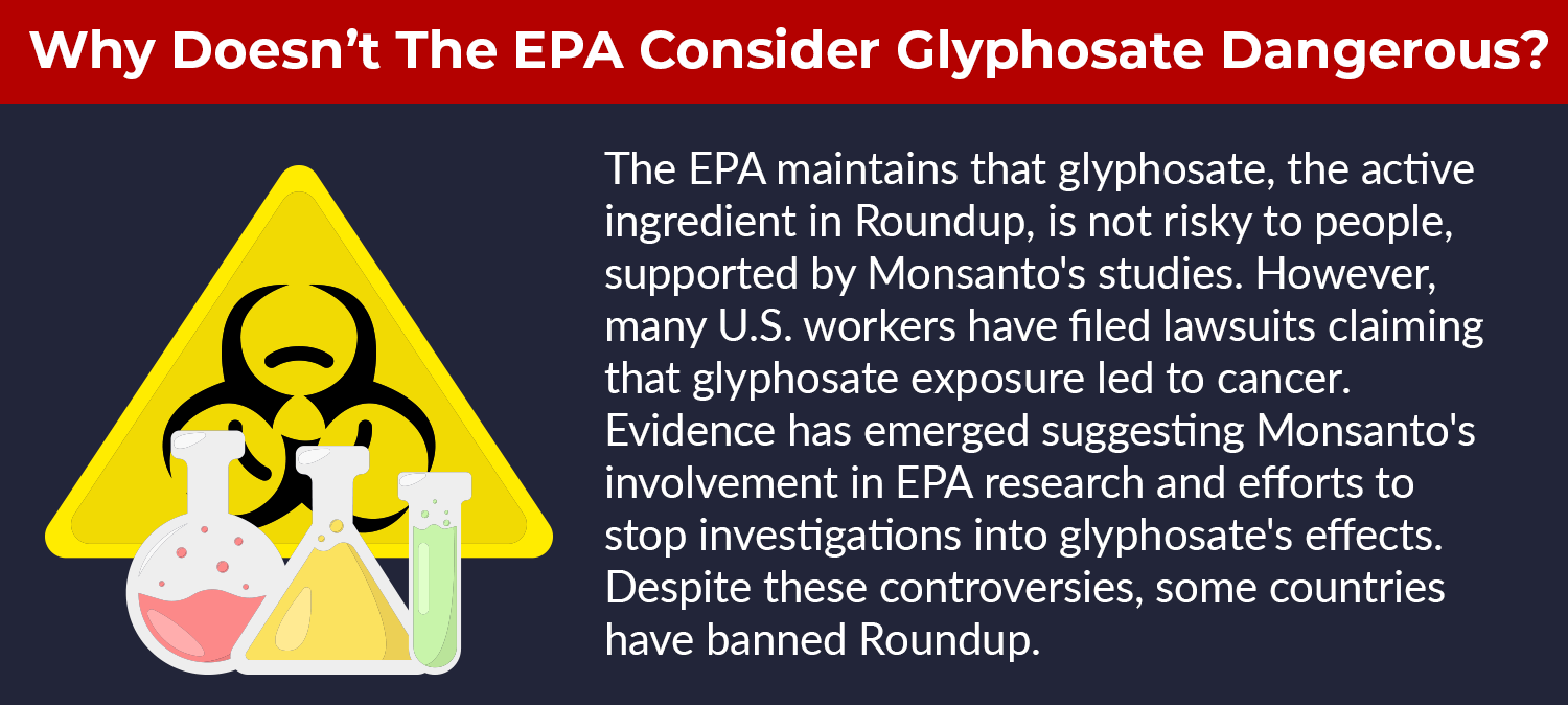 EPA: Glyphosate, the Herbicide in Roundup, Does Not Cause Cancer