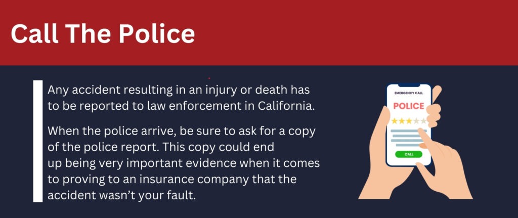 Any accident resulting in injury or death needs to be reported to the police.