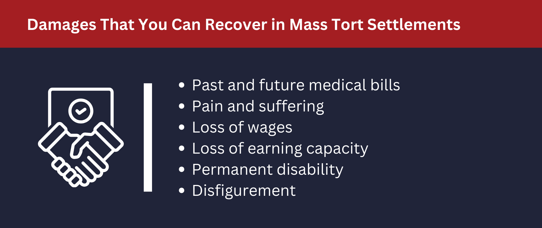 Damages That You Can Recover in Mass Tort Settlements