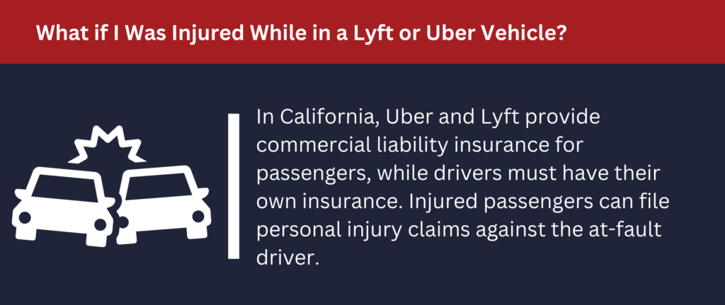 In California, drivers have their own insurance.