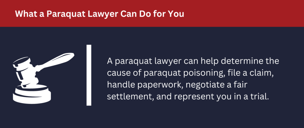 A paraquat lawyer can do many things for you.