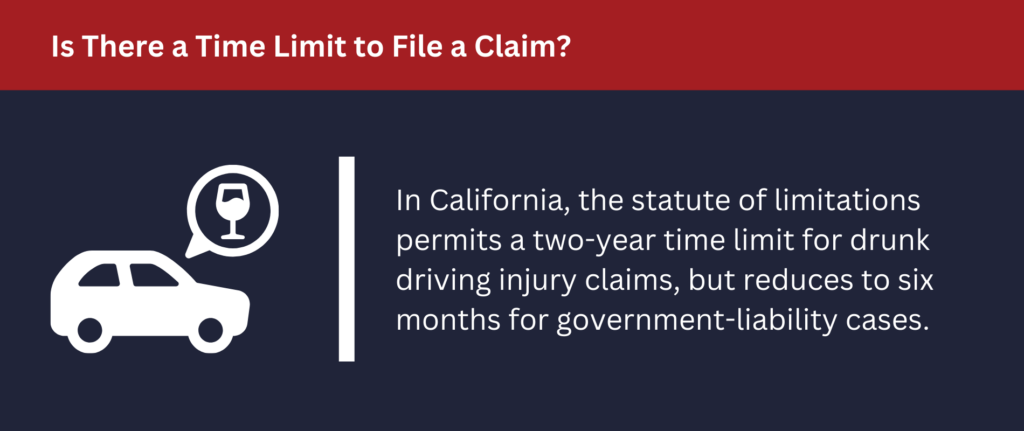 Most cases must be filed within two years.
