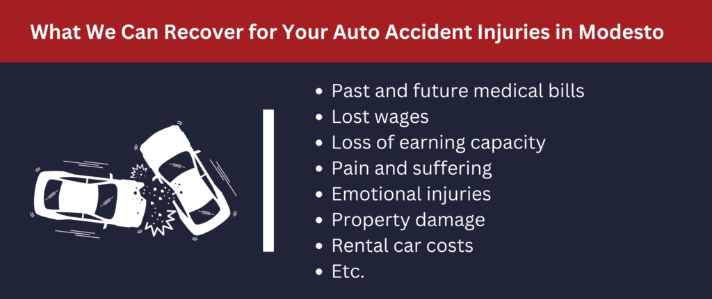 We can recover compensation for many types of damages.