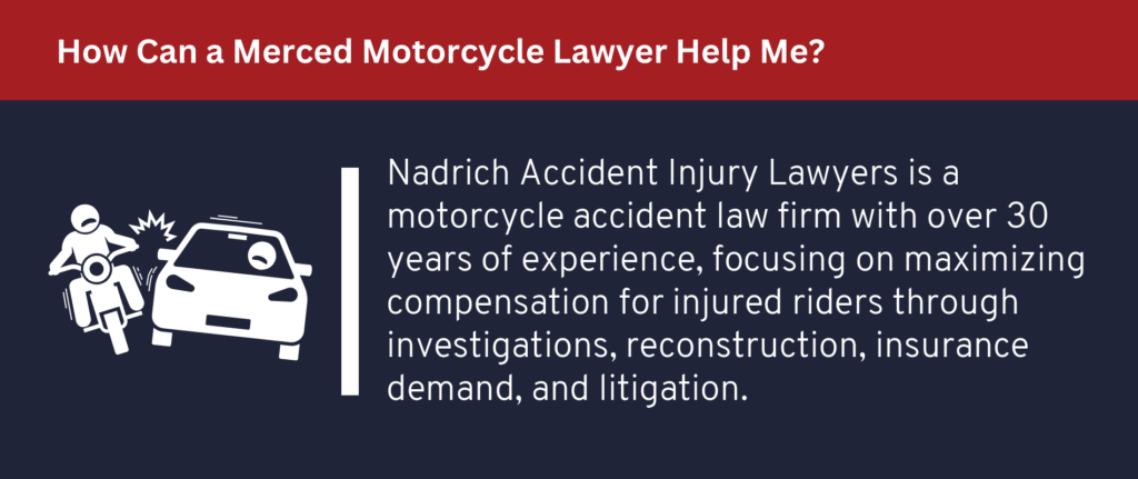 Nadrich Accident Injury Lawyers can help you pursue financial compensation for your accident.