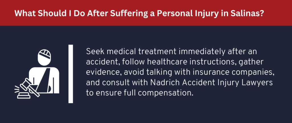 After suffering from a personal injury, contact Nadrich Accident Injury Lawyers.